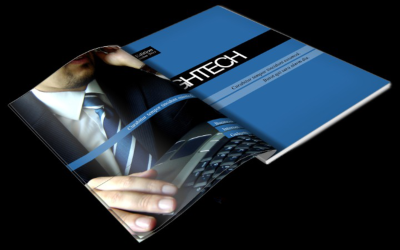 High Tech Themed Magazine Template