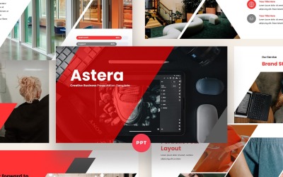 Astera Business PowerPoint šablony