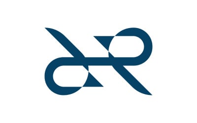 dhp | Dhp-logo | Premium Dhp Vector Logo-sjabloon | Moderne Dhp Love Logo-sjabloon