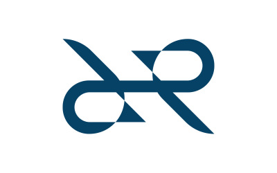Dhp | Логотип Dhp | Шаблон векторного логотипу Premium Dhp | Шаблон логотипу Modern Dhp Love