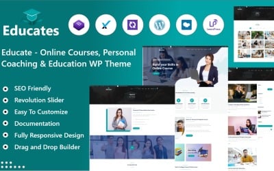 Educatehub - Online-Kurse und Bildung WordPress Theme