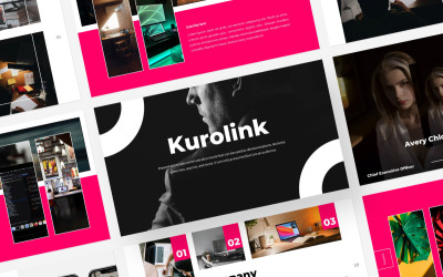 Kurolink PowerPoint演示模板