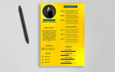Modèle de CV | Modèle de CV Word | Modèle de CV professionnel | Téléchargement Gratuit