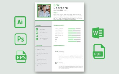 Modello di curriculum modificabile - Riprendi
