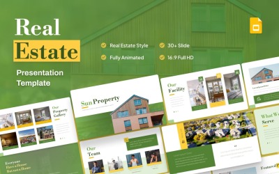Real Estate Google Slides Template