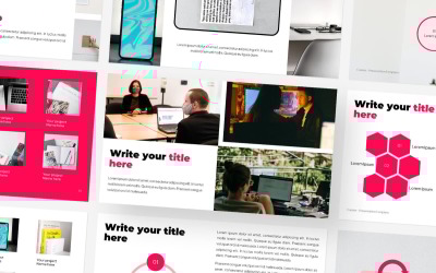Шаблон Caster Google Slides