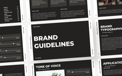 Sierra - Brand Guidelines Keynote Template