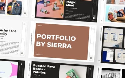 Sierra - Plantilla de diapositivas de Google para portafolio