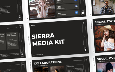 Sierra - Plantilla de Keynote para kit de medios