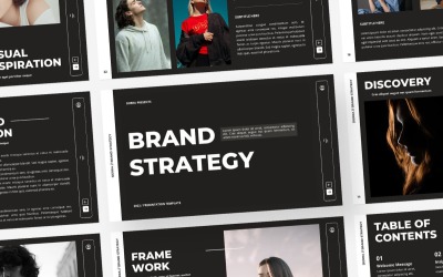 Sierra – šablona klíčové myšlenky strategie značky