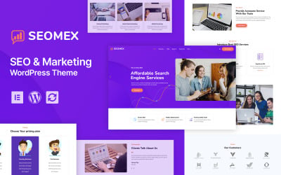 SEOMEX - тема WordPress для агентства SEO и интернет-маркетинга