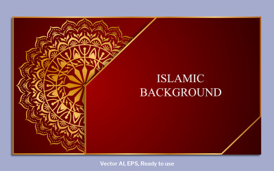 Fondo de mandala de lujo 5