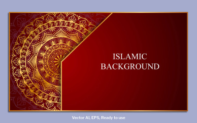 Fondo de mandala de lujo 7