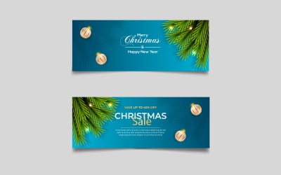 Julfirande sociala medier omslagsmall och julförsäljningskoncept