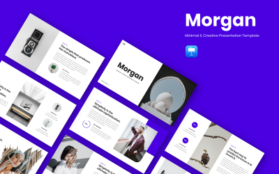 Morgan - Modello di nota chiave minimale e creativo