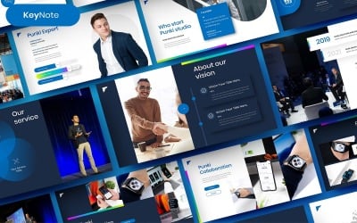 Punki – Business Keynote sablon