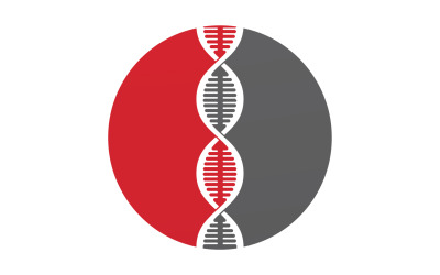 DNA Vector Logo Design Template Modern Medical V53