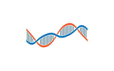Plantilla de diseño de logotipo vectorial de ADN Modern Medical V13