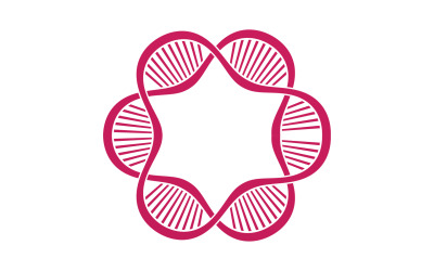 Plantilla de diseño de logotipo vectorial de ADN Modern Medical V27