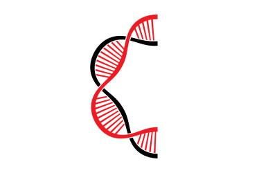 Plantilla de diseño de logotipo vectorial de ADN Modern Medical V30