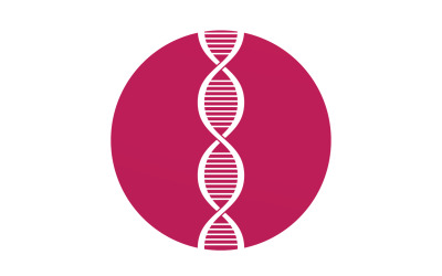 Plantilla de diseño de logotipo vectorial de ADN Modern Medical V51