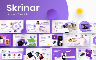 Skrinar – Business Keynote sablon