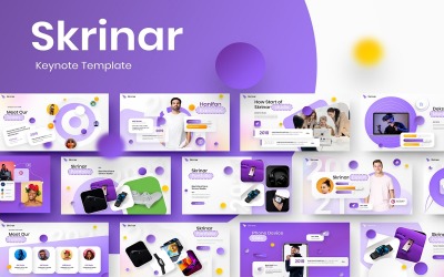 Skrinar - Modello di Keynote aziendale