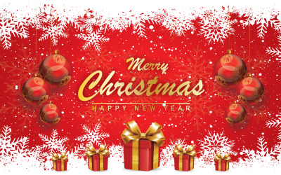 Christmas Flyer Template - шаблон листівки