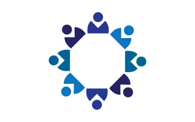 Community Logo Design Template For Teams or Groups V17
