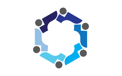 Community Logo Design Template For Teams or Groups V20