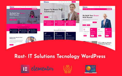 Hazom - IT Solutions & Digital Marketing Agency WordPress Theme
