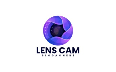 Lens Kamera Gradyan Logosu