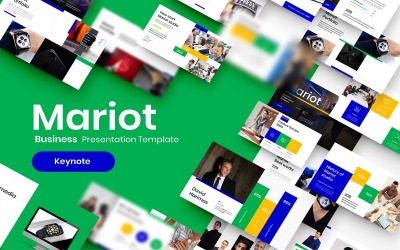 Mariot – 商业主题演讲模板