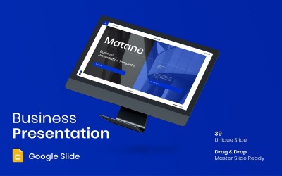 Matane – бізнес-шаблон слайдів Google