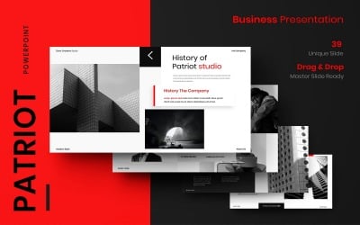 Patriot – Busines PowerPoint Template