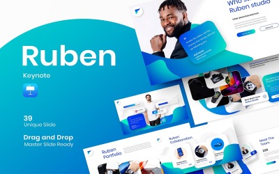 Ruben – Business Keynote sablon