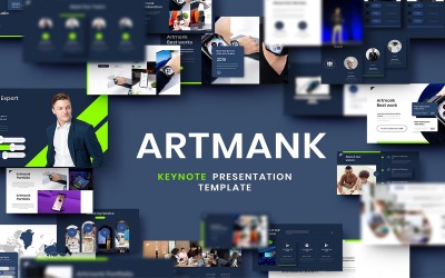 Artmank - Modèle de présentation d&amp;#39;entreprise