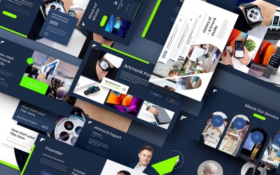 Artmank - Sjabloon voor zakelijke Google-dia&amp;#39;s