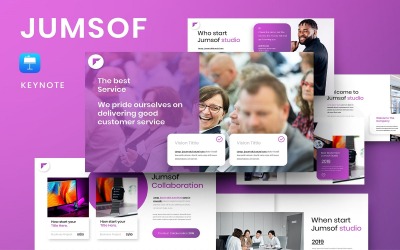Jumsof - 商业主题演讲模板