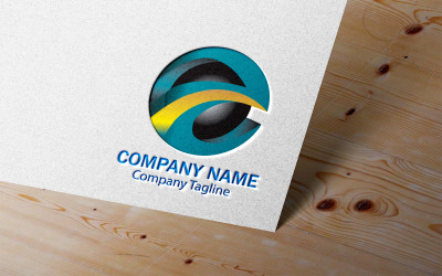 Logotipo Global de Empresas de Tecnologia e Comunicação