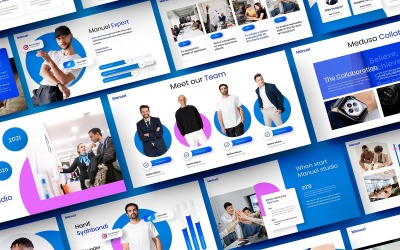 Manuel – Business Keynote sablon