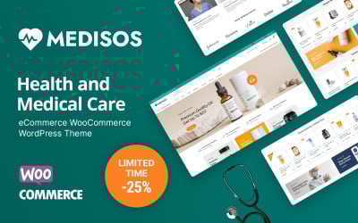 Medisos – Lékárna a téma drogové a lékařské WooCommerce