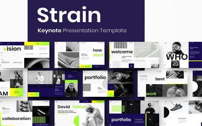 Strain – Шаблон бізнес-доповіді