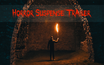 Test strachu — zwiastun horroru — muzyka stockowa