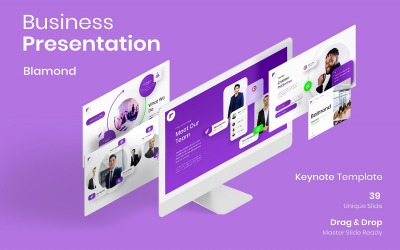 Blamond – İş Keynote Şablonu