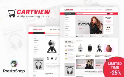 Cartview - Multipurpose Electronics Store PrestaShop Theme