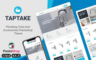 TapTake – Szaniter, vízvezeték és fürdőszobai kiegészítők PrestaShop téma
