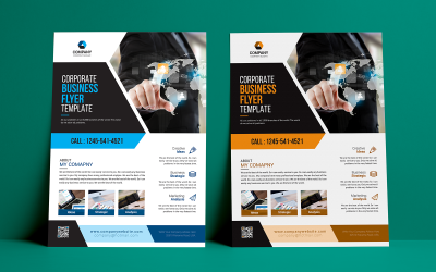 Unternehmen Projekt Business Flyer V.042