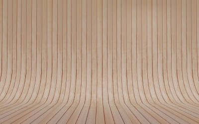 Curved Coral Wood Parquet background