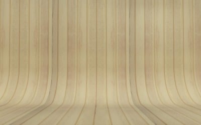 Curved Pastel yellow Wood Parquet background